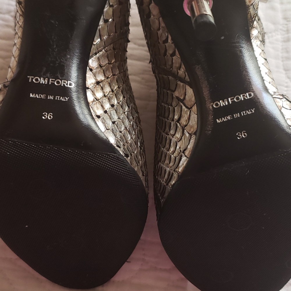 Tom Ford Python Heels - image 6
